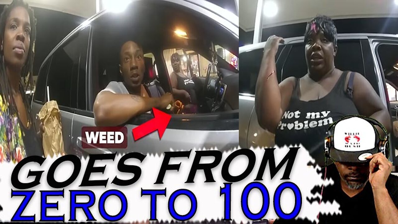 Black Folks Gets Pulled Over, Weed in The Car and It Goes Left