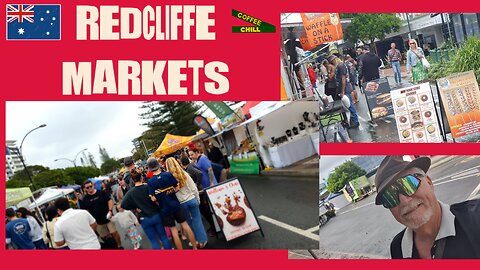 Redcliffe Markets - Sunday Morning Walkabout - Queensland, Australia 🦘 #redcliffe #sundaymarket TV⚓