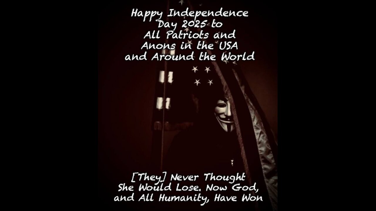 HAPPY INDEPENDENCE DAY AMERICA!!! LET'S FINISH THIS!!!!