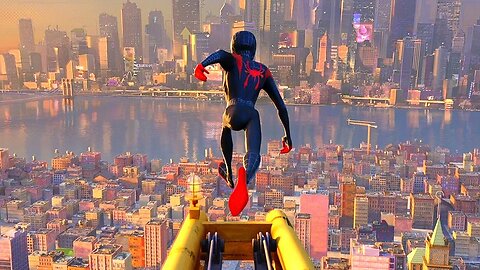 Miles Morales Anyone Can Wear The Mask Ending Scene - Spider-Man_ Into the Spide