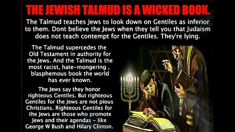 WHAT THE JEWISH BABYLONIAN TALMUD TEACHES