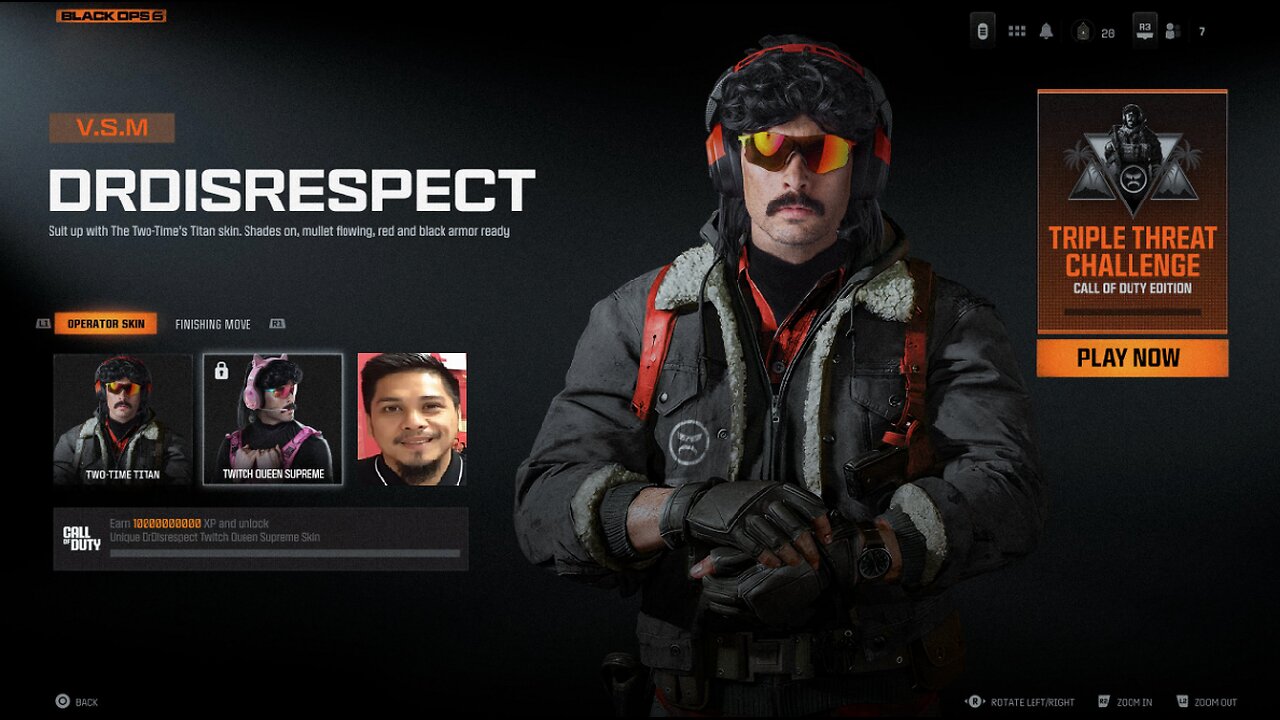 Call of Duty: Warzone Imagine a DrDisrespect skin (would sell like Burrito de carne asada con queso)