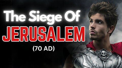 The Siege of Jerusalem | Jewish-Roman war (70 AD) #history