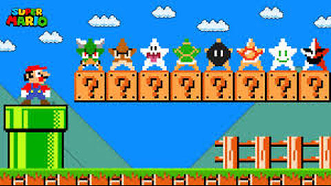 Super Mario Bros. but there are MORE Custom Super Star All Enemies!