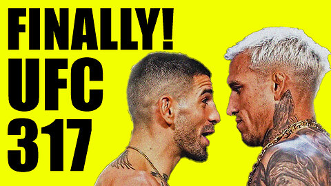 UFC 317 IS NOW OFFICIAL AND THE LIGHTWEIGHT TITLE IS ON THE LINE!