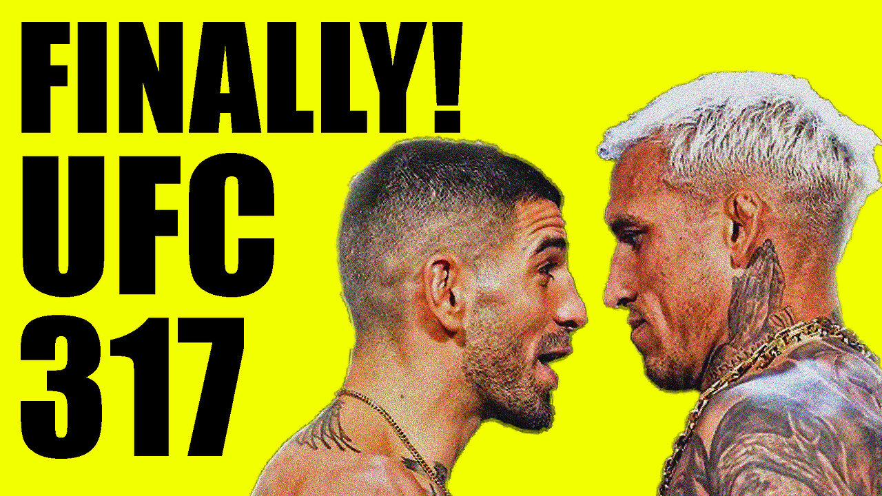 UFC 317 IS NOW OFFICIAL AND THE LIGHTWEIGHT TITLE IS ON THE LINE!