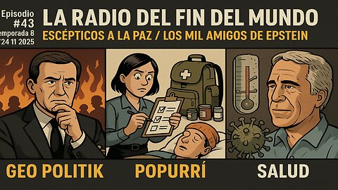 Escépticos a la Paz / los mil amigos de Epstein 24.11.2025