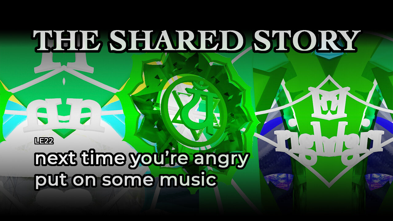 next time you're angry put on some music