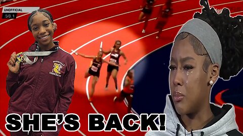 Track star who was BASHED IN HEAD with baton by opponent gets MASSIVE UPDATE weeks after incident!