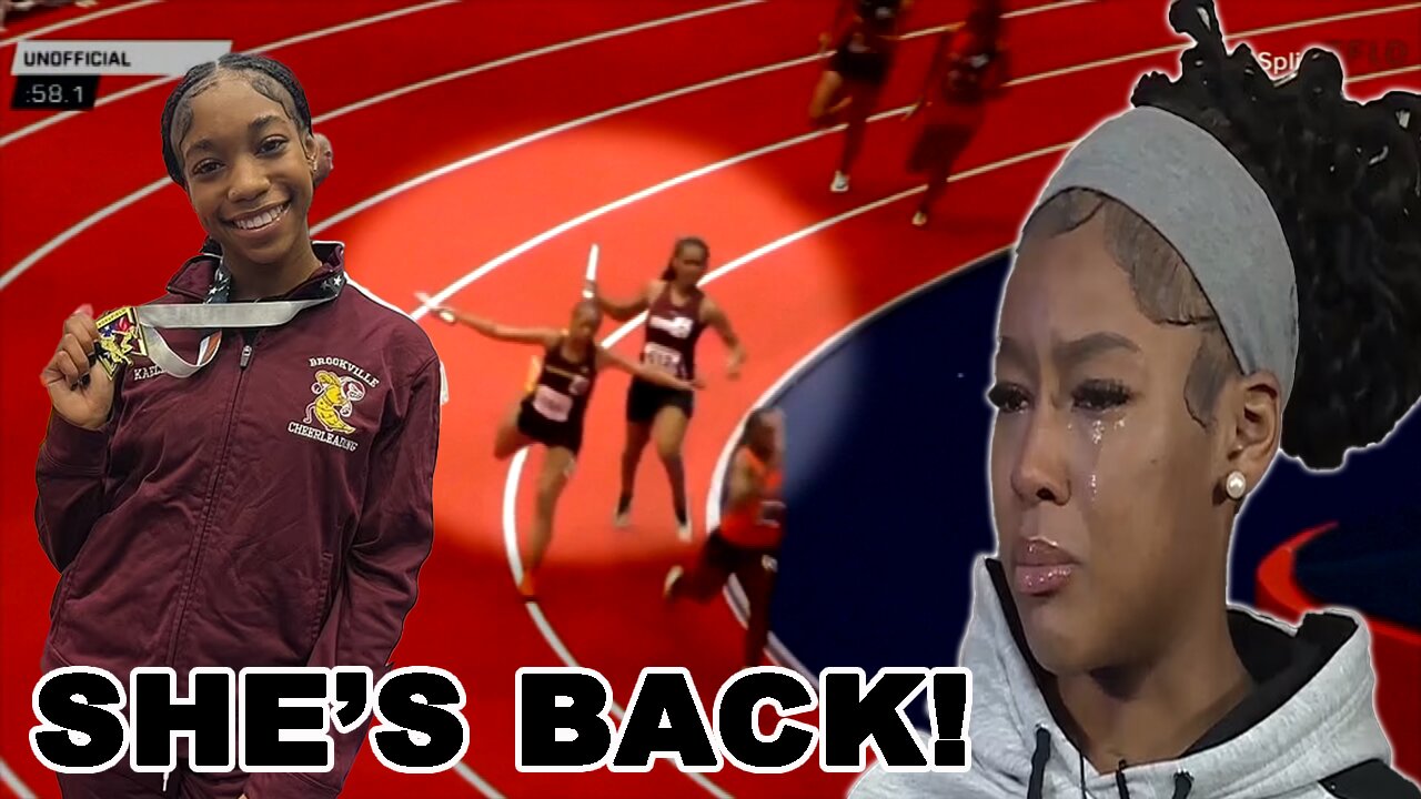 Track star who was BASHED IN HEAD with baton by opponent gets MASSIVE UPDATE weeks after incident!