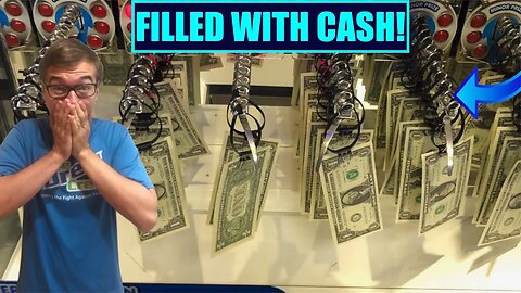 STACKER MACHINE FILLED WITH CASH!