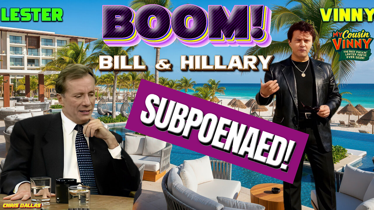 BOOM! Bill & Hillary SUBPOENAED! Ghislaine Gets a Deal? The Epstein Network Is Cracking!