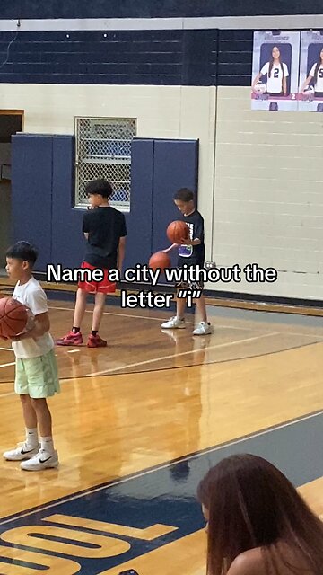 Name a city without the letter “I”