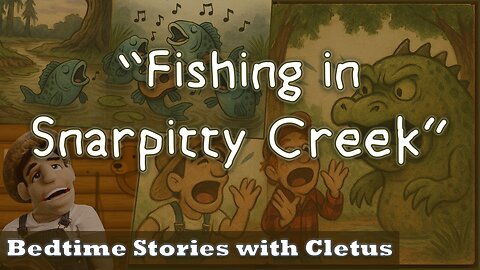 Fishing in Snarpity Creek! | Kids Bedtime Story!