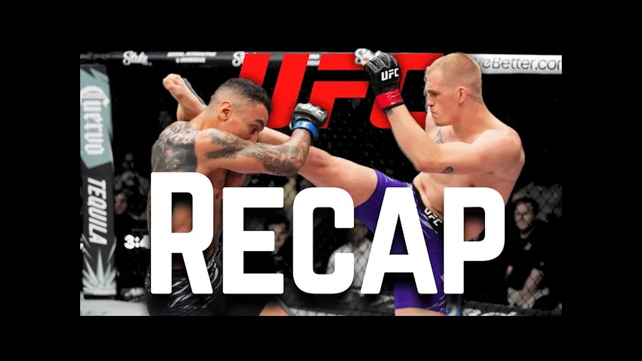 UFC Fight Night: Machado Garry vs. Prates RECAP