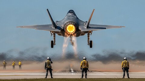 First in History! US F-35 Pilot at Full Speed Takeoff to Escort Putin’s Plane out of Alaska - 1080