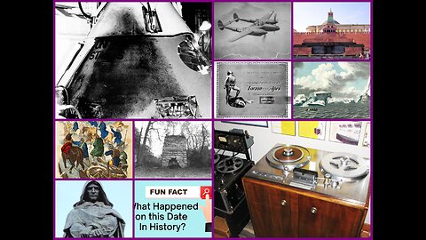 THIS DATE IN HISTORY - Artillery Train, Trail of Tears, Auschwitz Liberated AND MORE! 01-27-2026