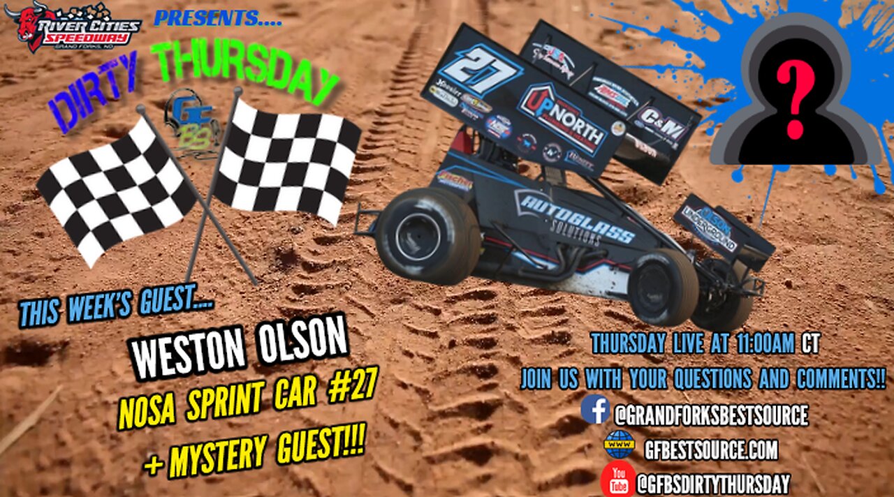 RCS DIRTY THURSDAY - with NOSA Sprint #27, Weston Olson & NOSA Legend, Wade Nygaard