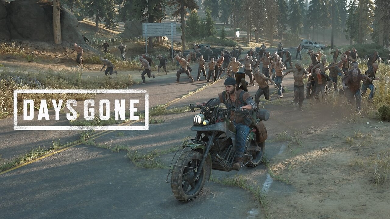 Just a BIKER Trying To Survive the Apocalypse | Days Gone Remastered