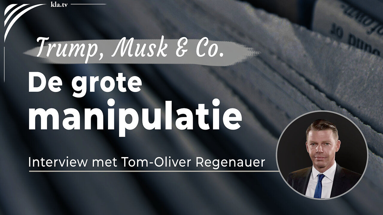 Interview Spectaculair achtergrondonderzoek naar Trump, Musk & Co.