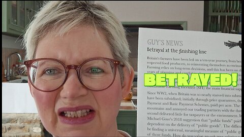 NEWS FROM THE FARM: Betrayal at the Finishing Line!