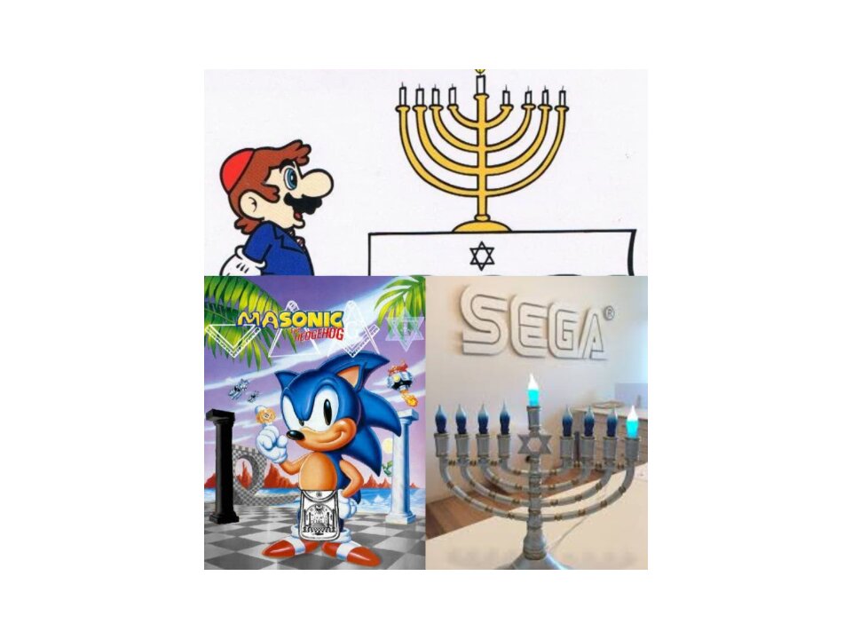 Woke and Satanic Japanese Video Games: jewish SEGA, Pokémon and Nintendo - Staged Chessboard