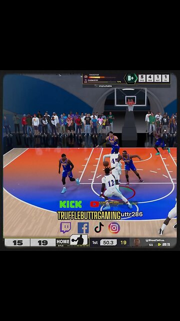 #stickwork “LAY-LAY” #nasty #2k25 #nba2k25 #videogames #viral #thatsAcenter