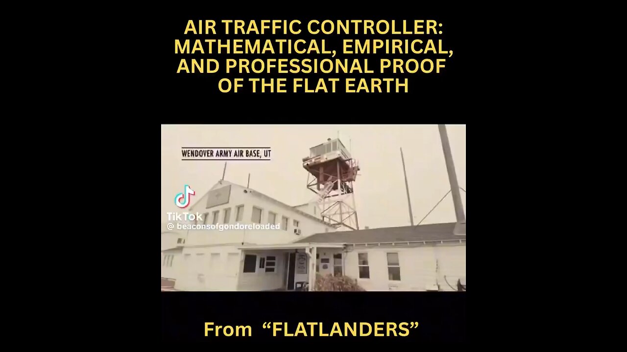 Air Traffic Controllers discuss flat earth.