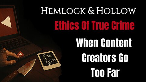 True Crime Talking Point: Ethics Of True Crime - When Content Creators Go Too Far