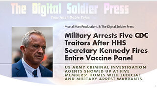 Military Arrests 5 CDC Traitors After HHS Secretary RFK Jr Fires the Entire Vaccine Panel