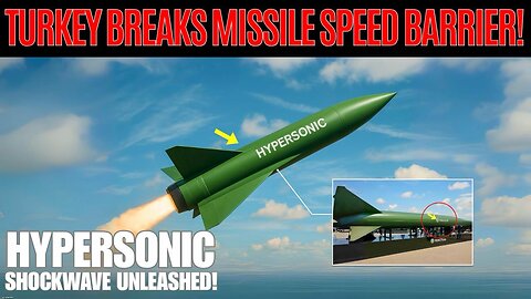 Turkey’s Hypersonic Surprise: Tayfun Block-4 Unveiled!