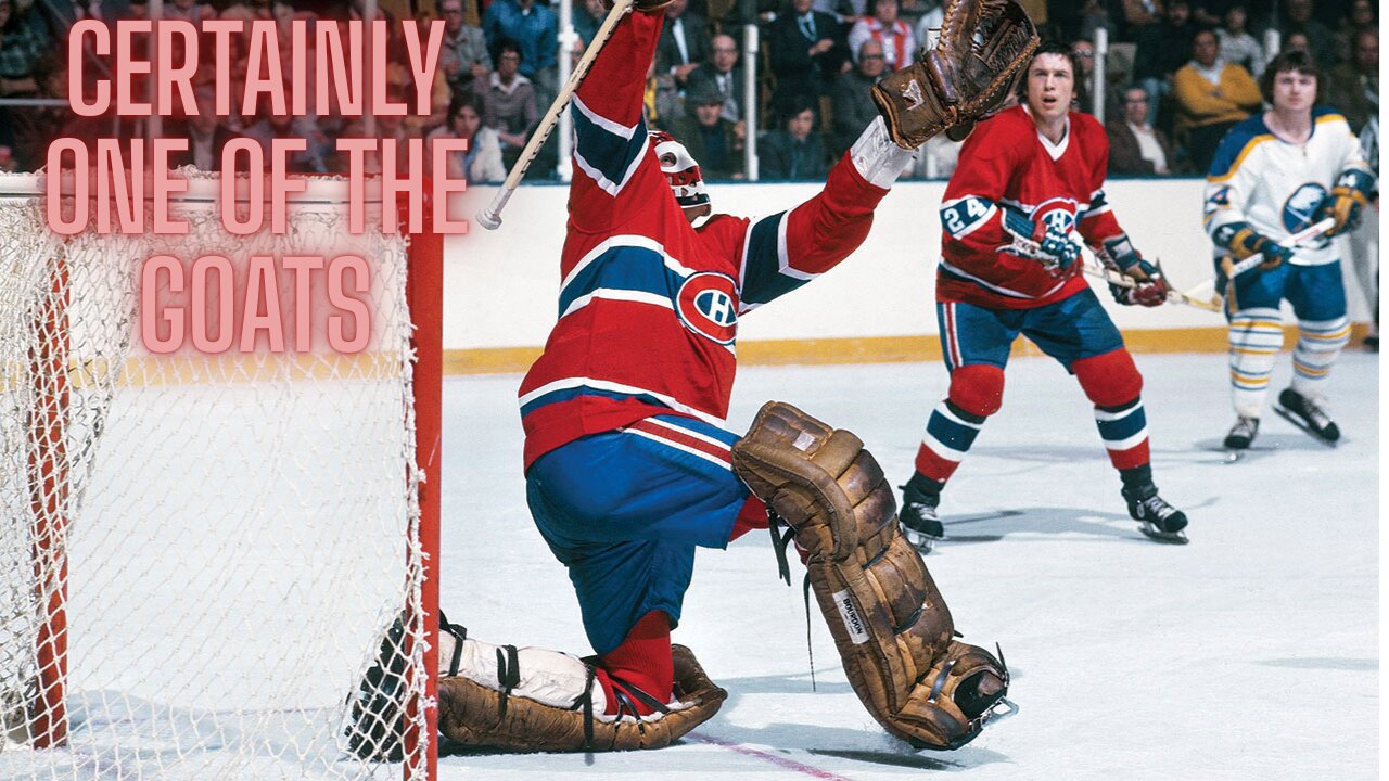 Ken Dryden was truly one of the best goalies of all-time!