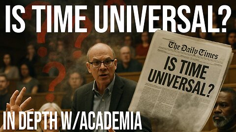Is Time Universal? In depth with Academia