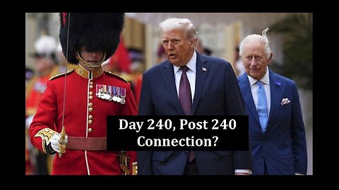 Day 240, Post 240. Connection?