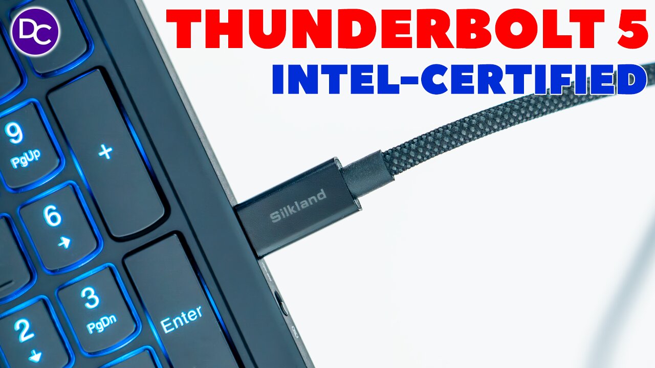 MAX Charging ⚡ FAST Transfers 💯 Silkland Thunderbolt 5 Cable!