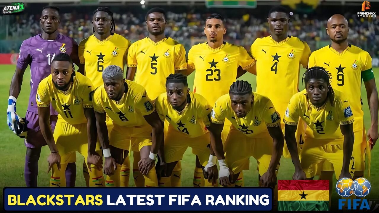 BlackStars Move Up on the Latest Fifa Ranking