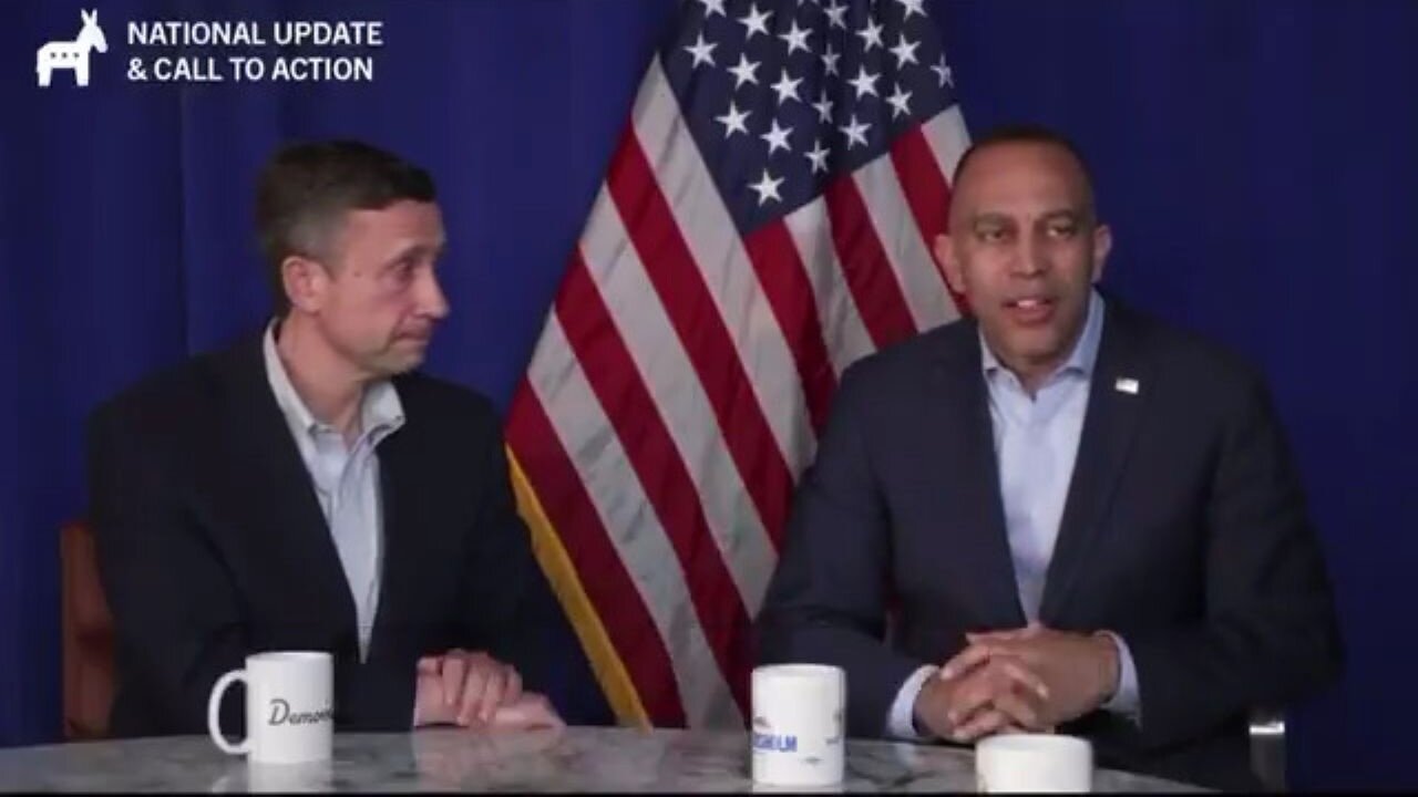 Not EVEN Hiding It! Hakeem Jeffries Spells Out The Left's Plan If They Win WI Supreme Court Seat