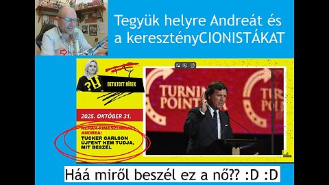 Tegyük helyre Rehák Rimaszombat(i) Andreát és a CIONISTÁKAT