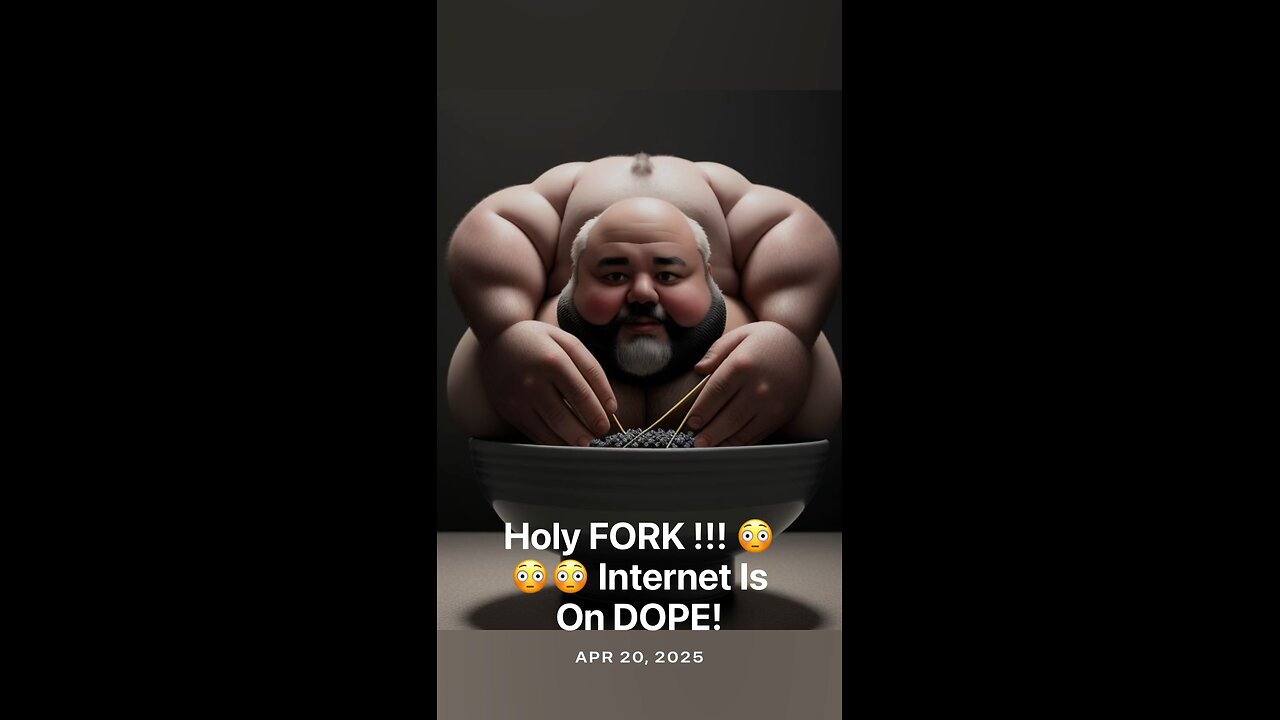 Holy FORK !! 😳😳😳 The Internet Is On DOPE !! #ai #internet #funny