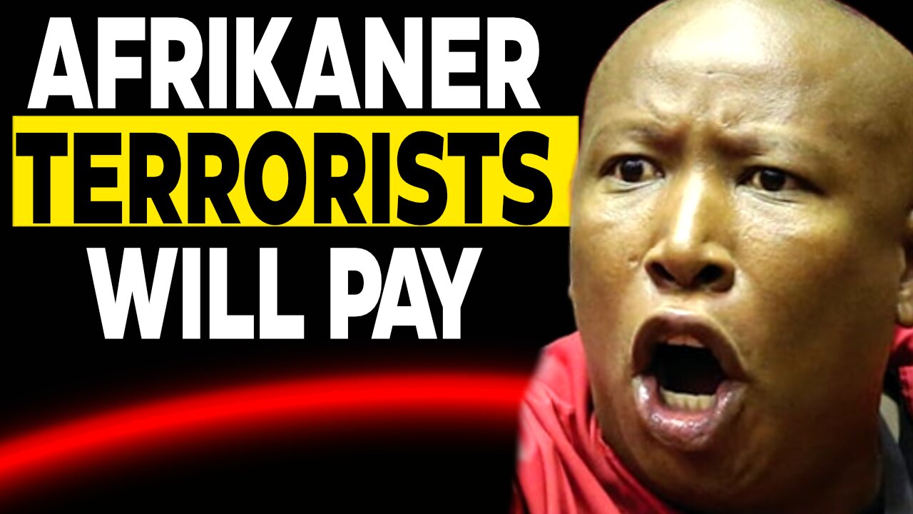 Julius Malema Calls for 'Decisive Action' Against Afrikaners