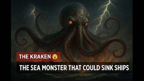 The Kraken 😱 The Sea Monster That Could Sink Ships.