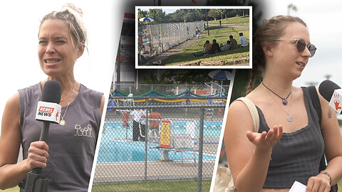 « Dégueulasse » : La communauté dénonce des étrangers accusés de voyeurisme à la piscine municipale