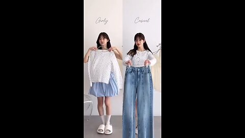 \Ahead of spring/Outfits by style📃 A collection of spring outfits incorporating the light blue