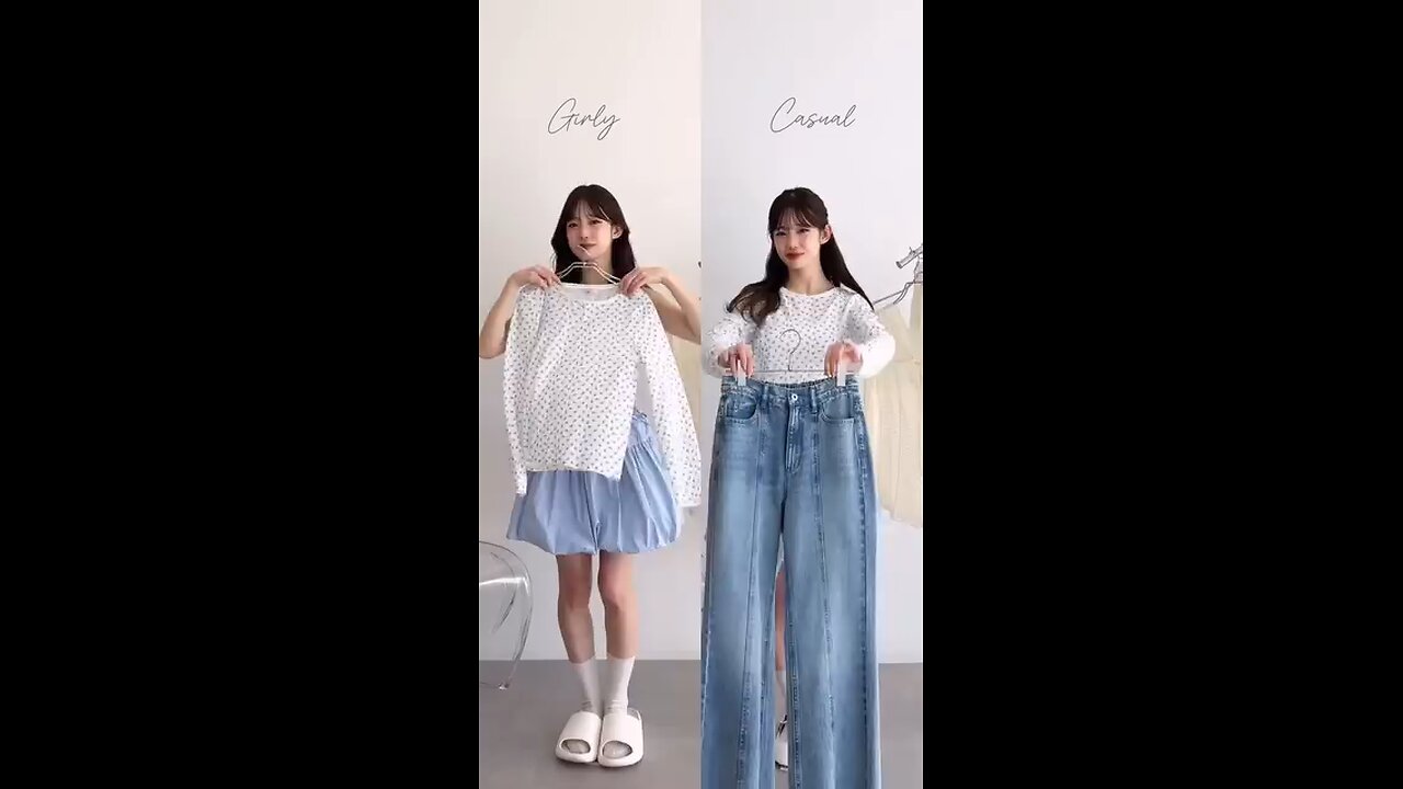 \Ahead of spring/Outfits by style📃 A collection of spring outfits incorporating the light blue