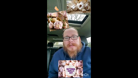 Saturday Cat lady's and garlic.