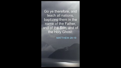 Matthew 28:19