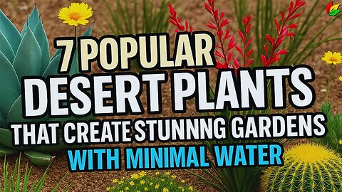 7 Well-Loved Desert Plants That Create Amazing Gardens With Minimal Water! G13