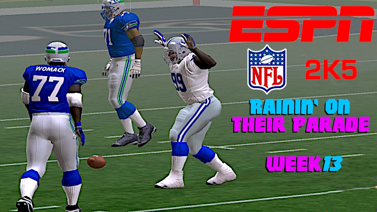 NFL 2K5 | Cowboys v. Seahawks | Week 13 | Franchise