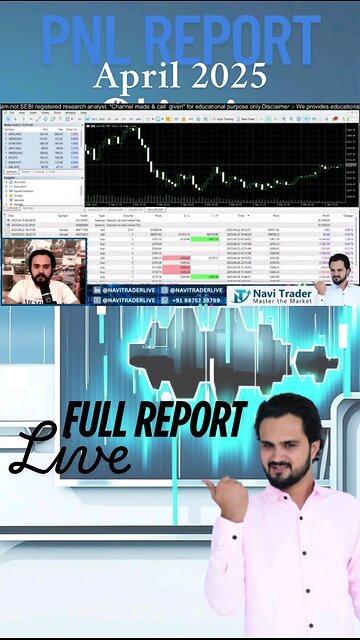 April 2025 Profit & Loss Report | Full Trading Breakdown (Forex & Crypto)