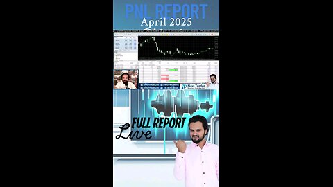 April 2025 Profit & Loss Report | Full Trading Breakdown (Forex & Crypto) 